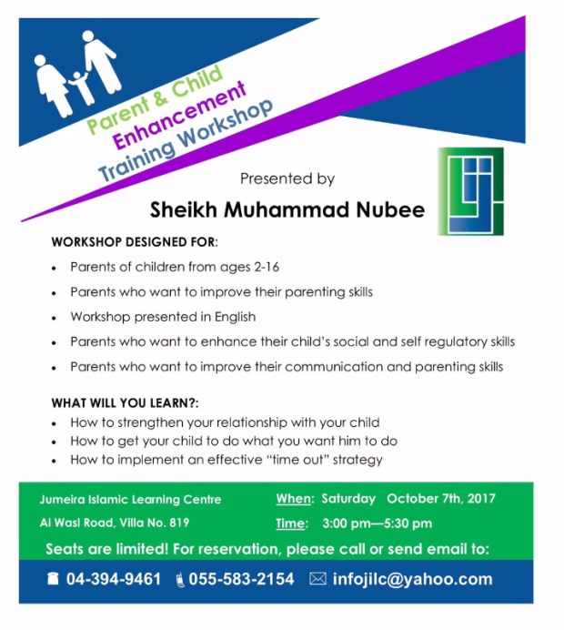 Parent Child Enhancement Training Workshop